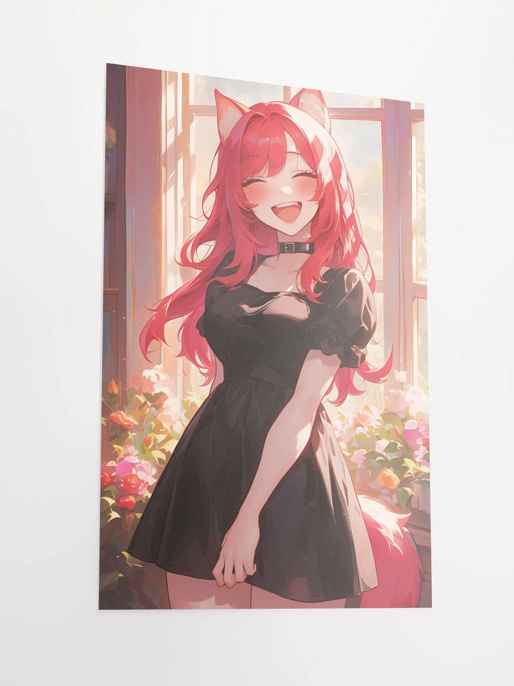 Cat Girl Sunshine Poster product image (2)