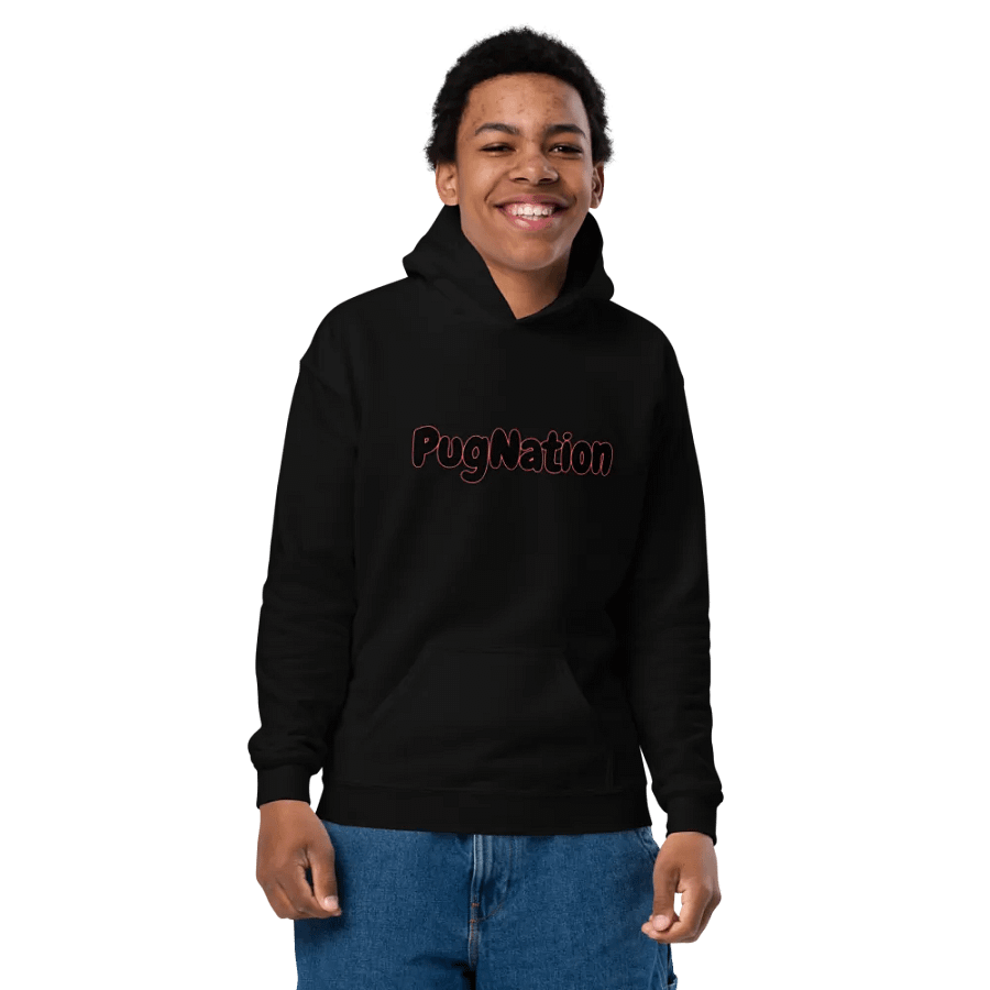 PugNation Youth Hoodie product image (8)