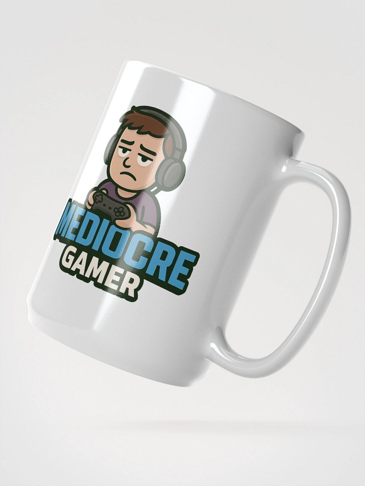 Mediocre Gamer Mug - Level Up Your Coffee Game! product image (2)
