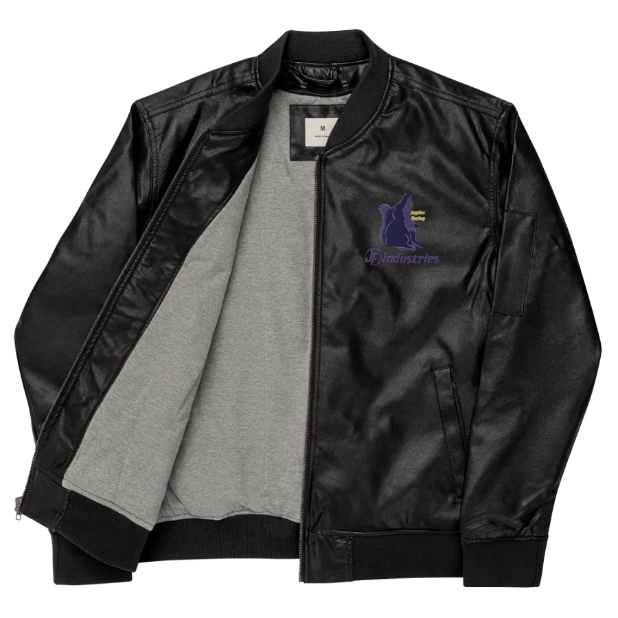 JFI Lupine Racing Faux Leather Jacket product image (10)