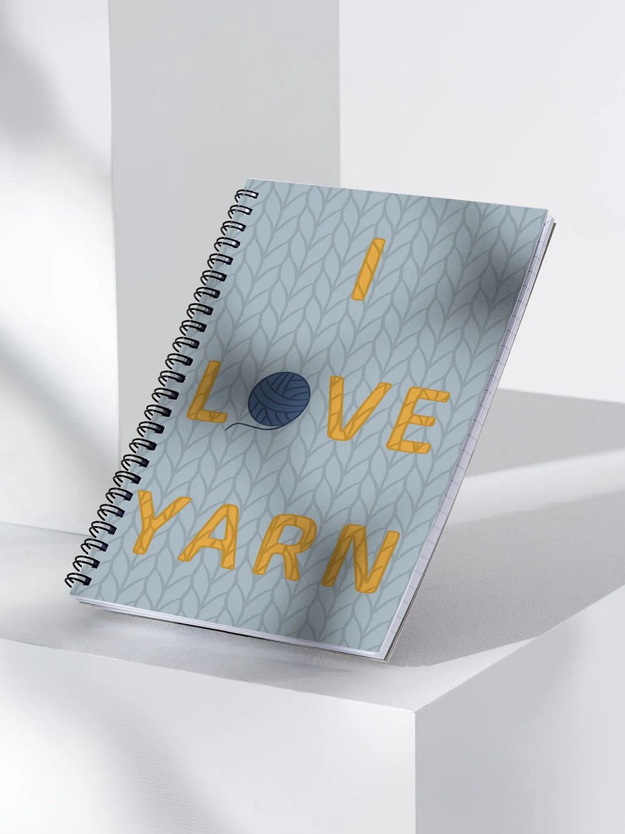I Love Yarn (Notebook) product image (4)