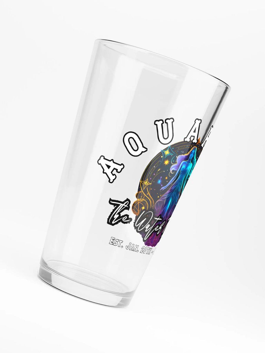 Aquarius - Zodiac Shaker Pint Glass product image (6)