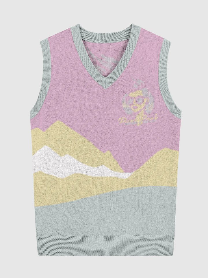 Rockstar Vibes V-Neck Vest product image (5)