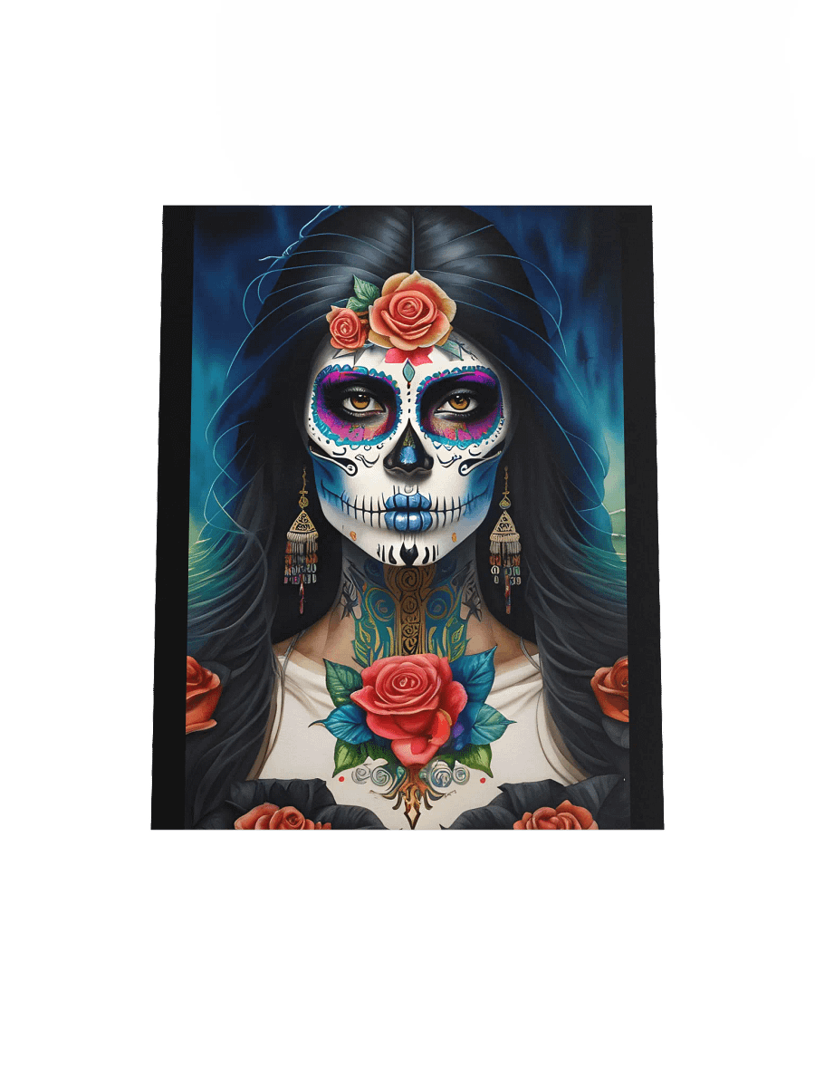Sugar Skull Art - Embrace Dia de los Muertos Poster product image (17)