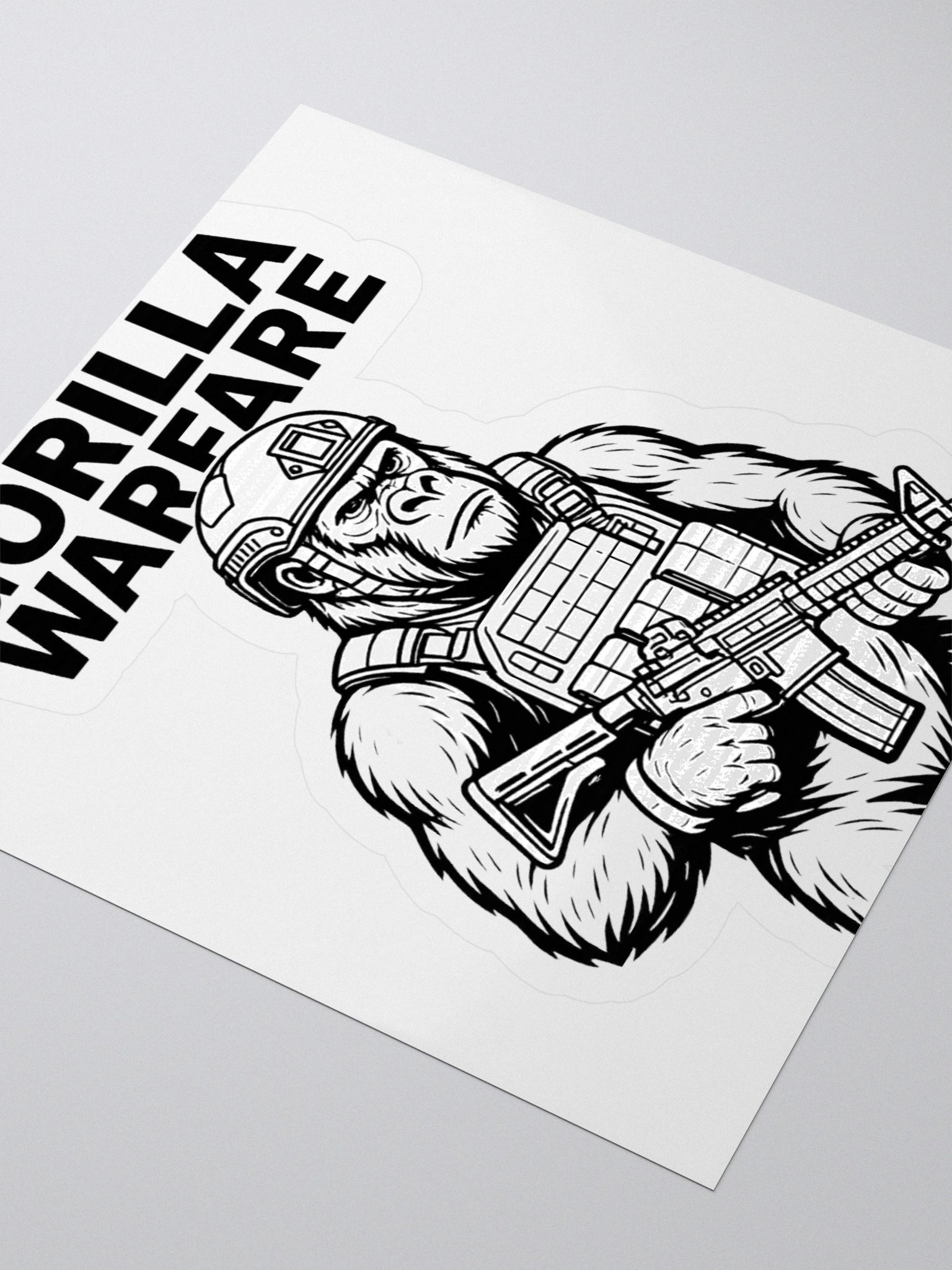 Gorilla Warfare stickers product image (8)
