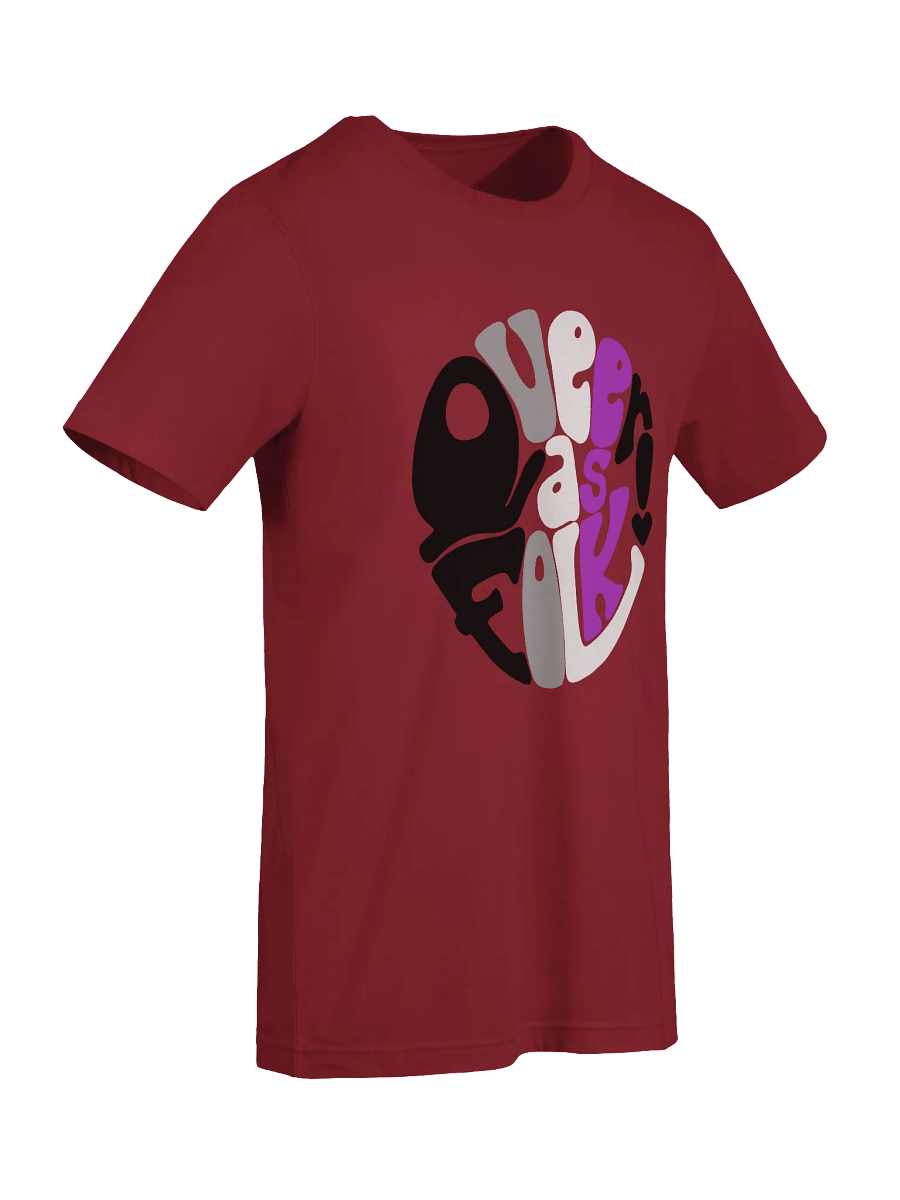 Asexual Queer as Folk big print tee product image (9)