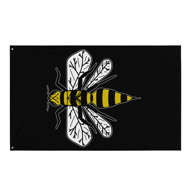 Hornet hanging flag product image (1)
