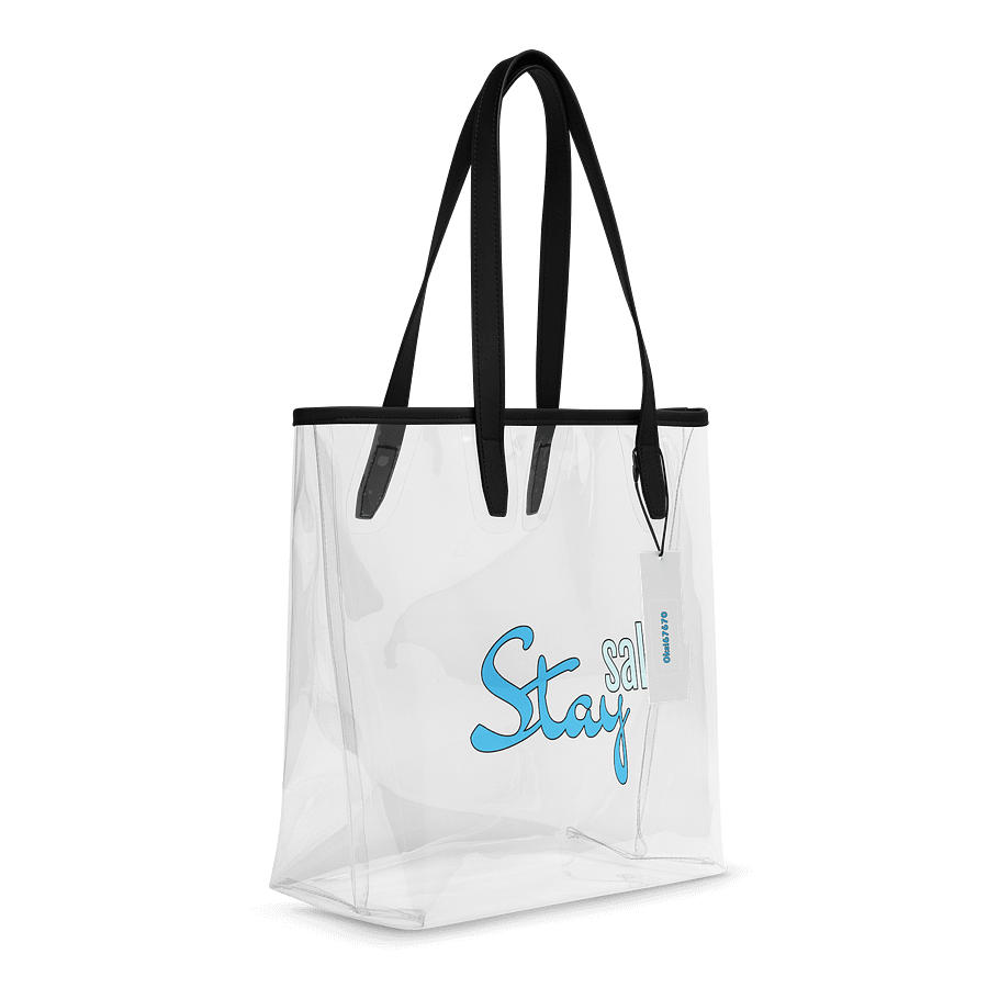 Salty Vibes Clear Tote Bag product image (6)