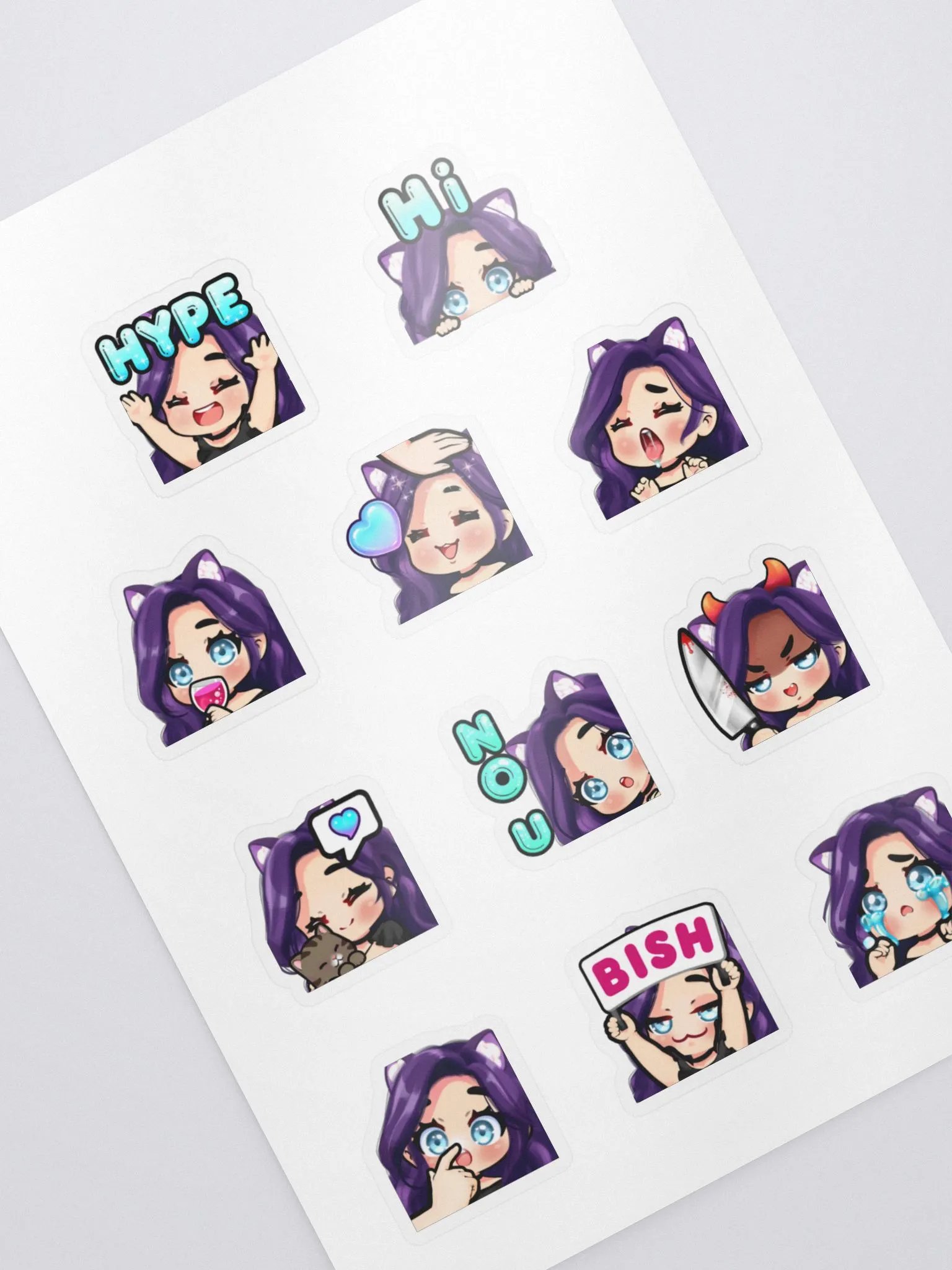 Emote Sticker Pack product image (2)