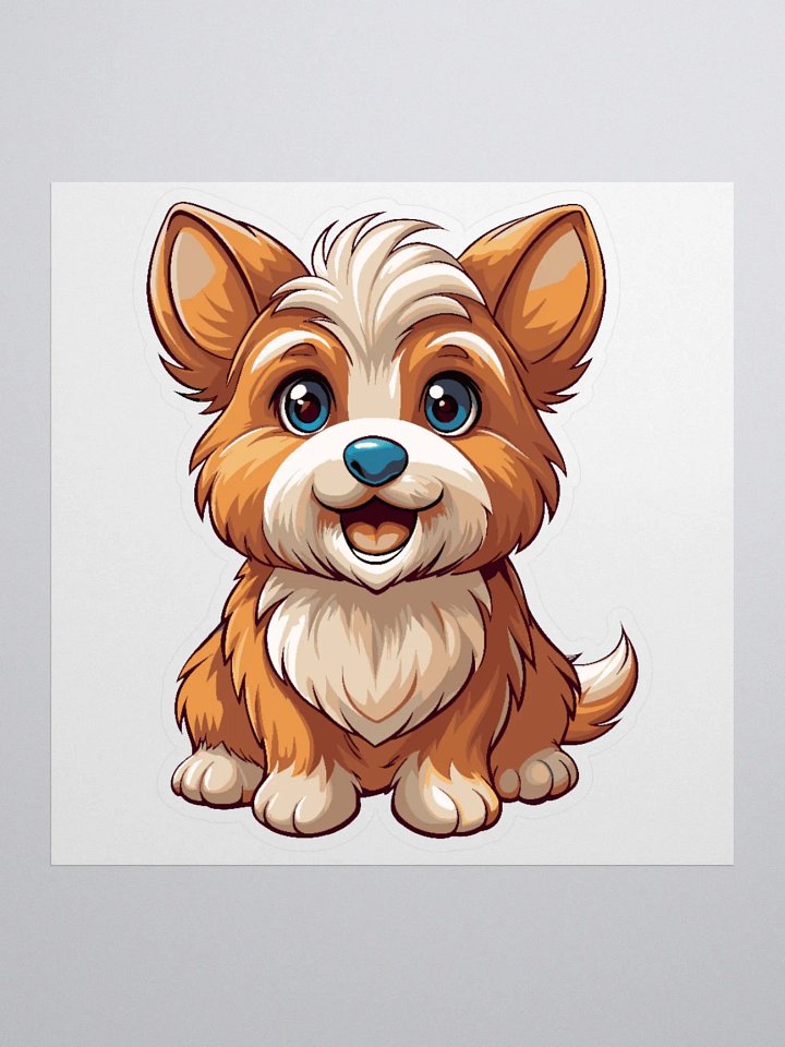 Cute Cartoon Dog 5 , Sticker product image (3)