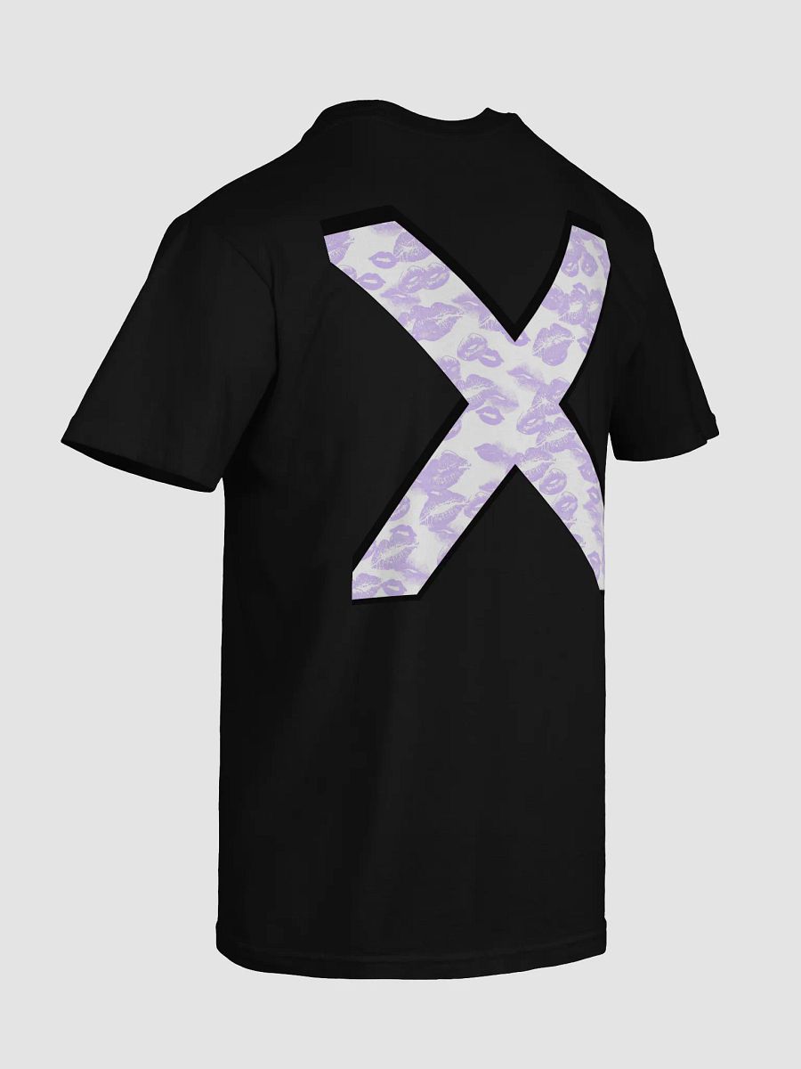 White X Lilac Lipstick Kisses Shirt product image (101)