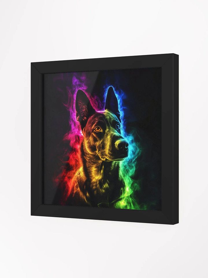 Belgický ovčák Malinois, neonový, obraz product image (25)