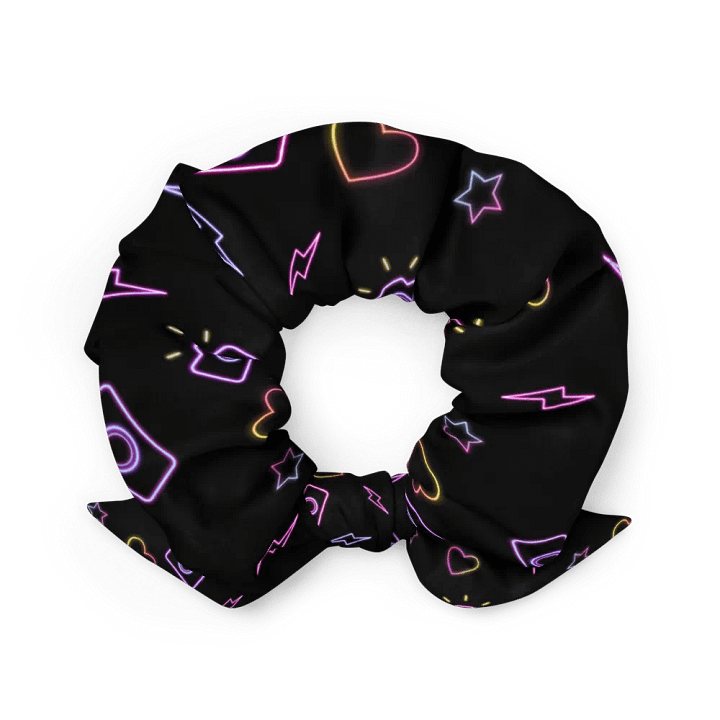 Funky Fotog Scrunchy Black Neon product image (2)
