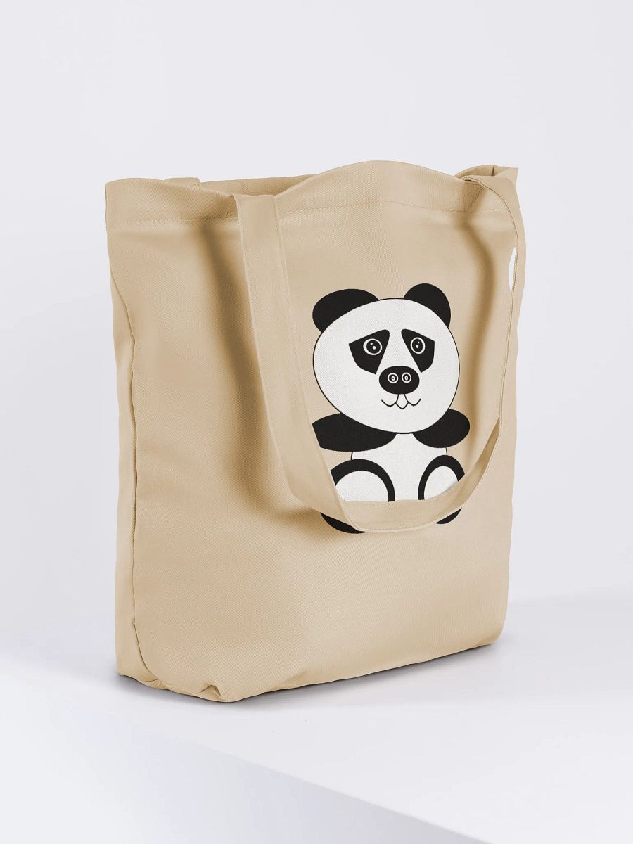 Panda Chic Eco Tote Bag product image (4)