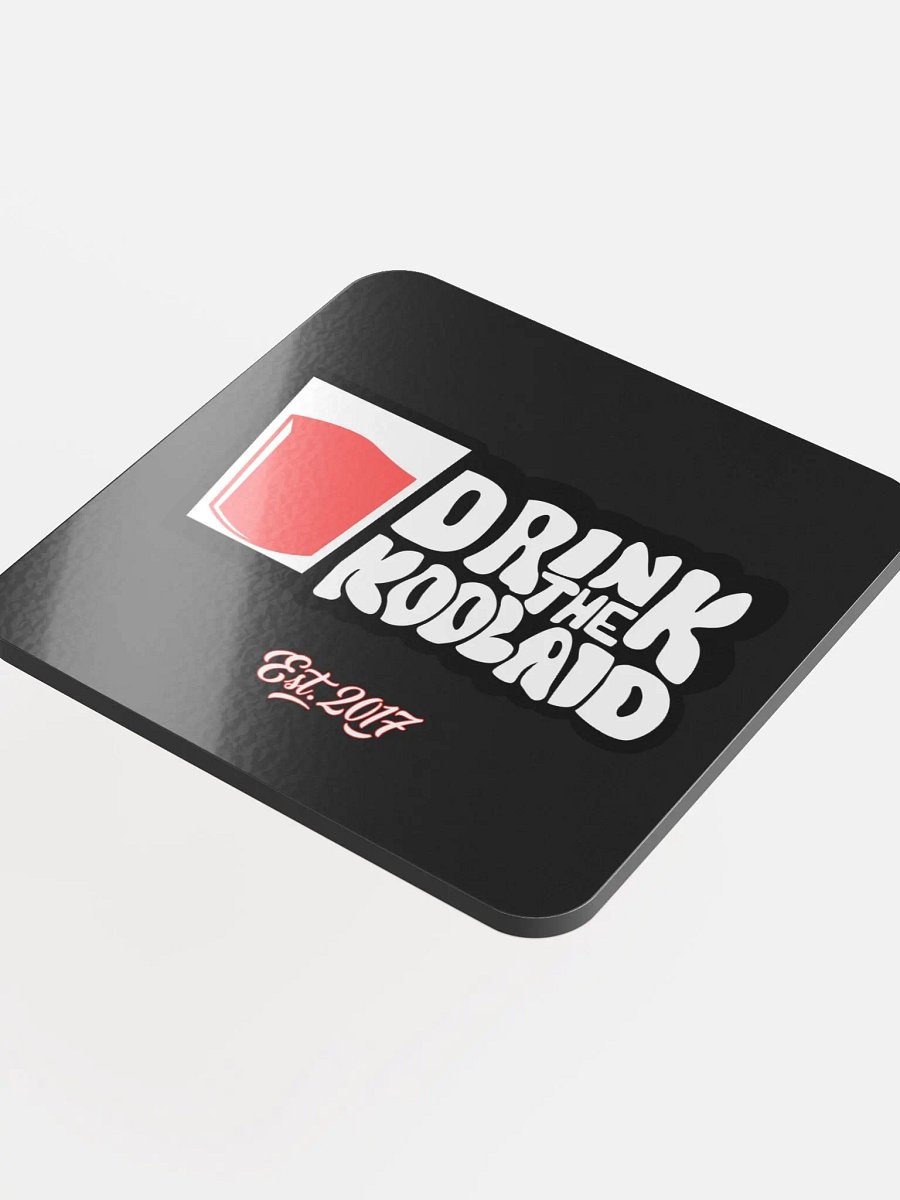 BLACK DTKA Glossed Cork Coaster product image (4)