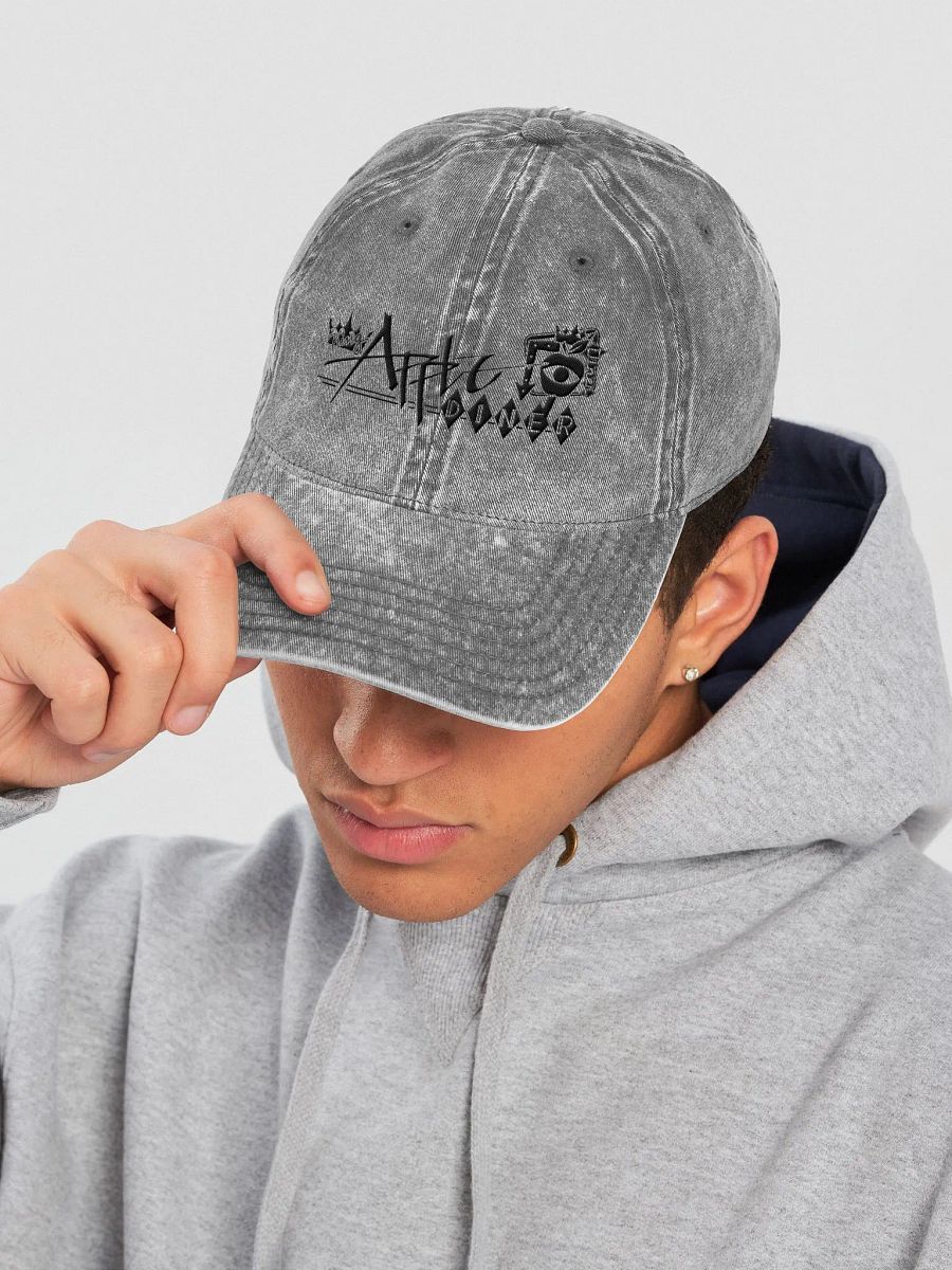 King Apple Diner (Black) ✦ Otto Vintage Wash Dad Hat product image (13)