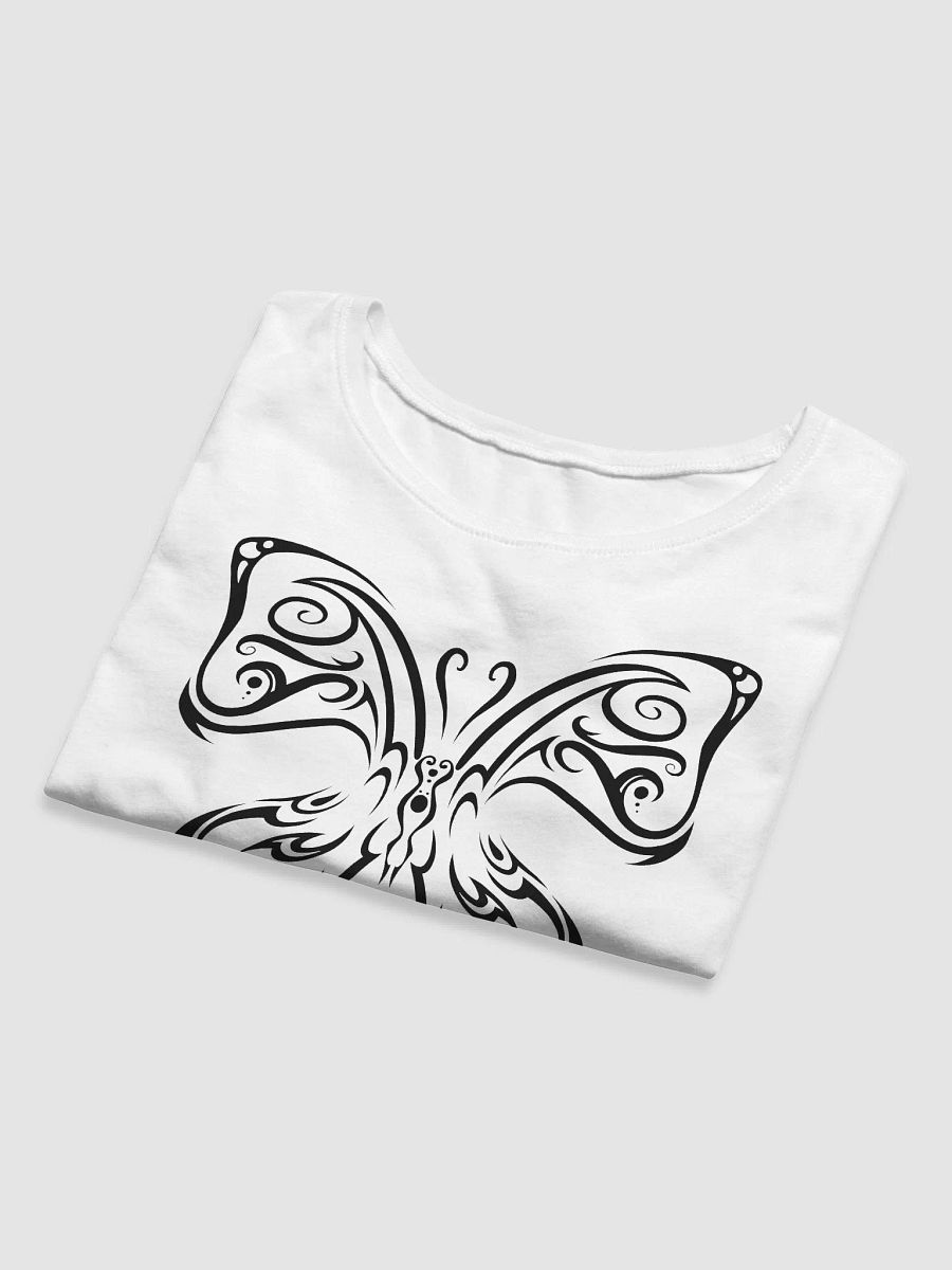 Chou Tattoo Crop Top (Black and White) product image (8)