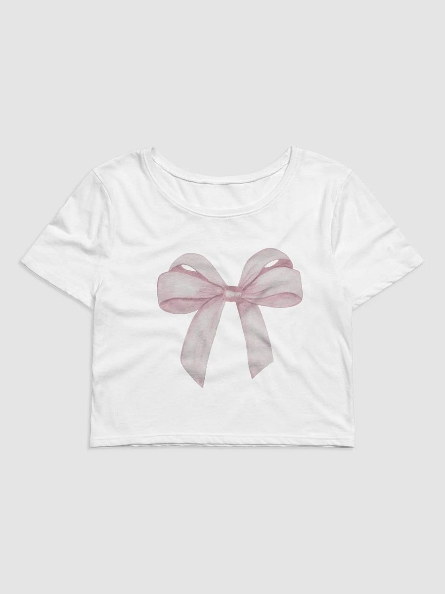 Bow baby tee product image (1)