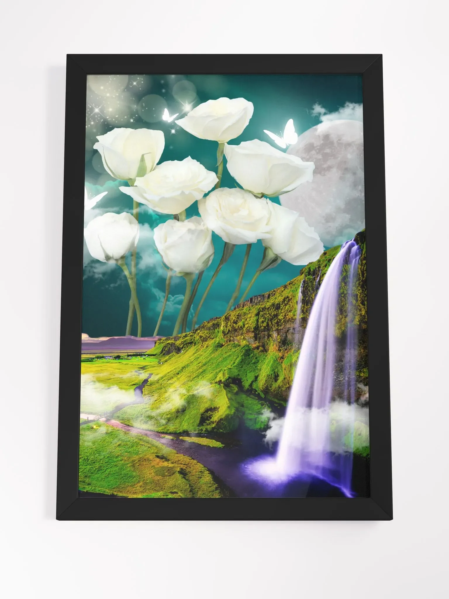 Glowing Fantasy Mountain Side product image (8)