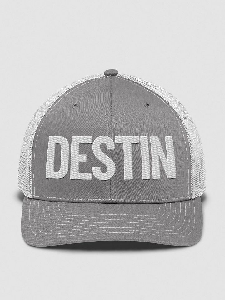 DESTIN Classic Embroidered Trucker Hat product image (1)