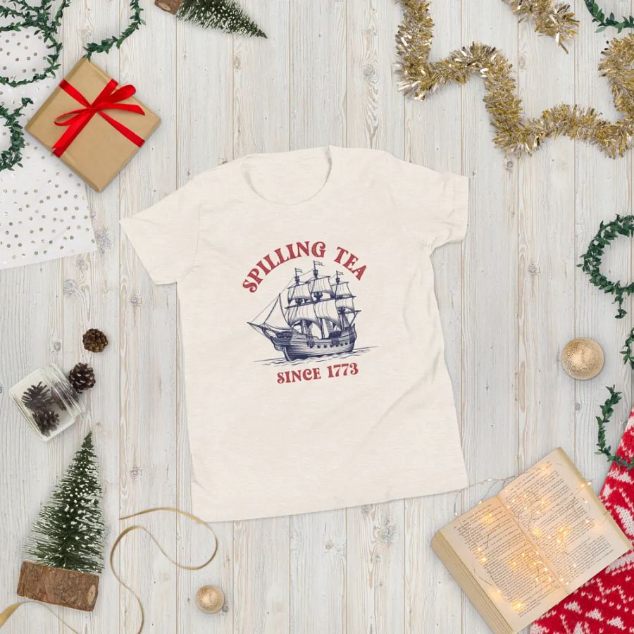 Kids Spilling Tea Since 1773 Tee product image (6)
