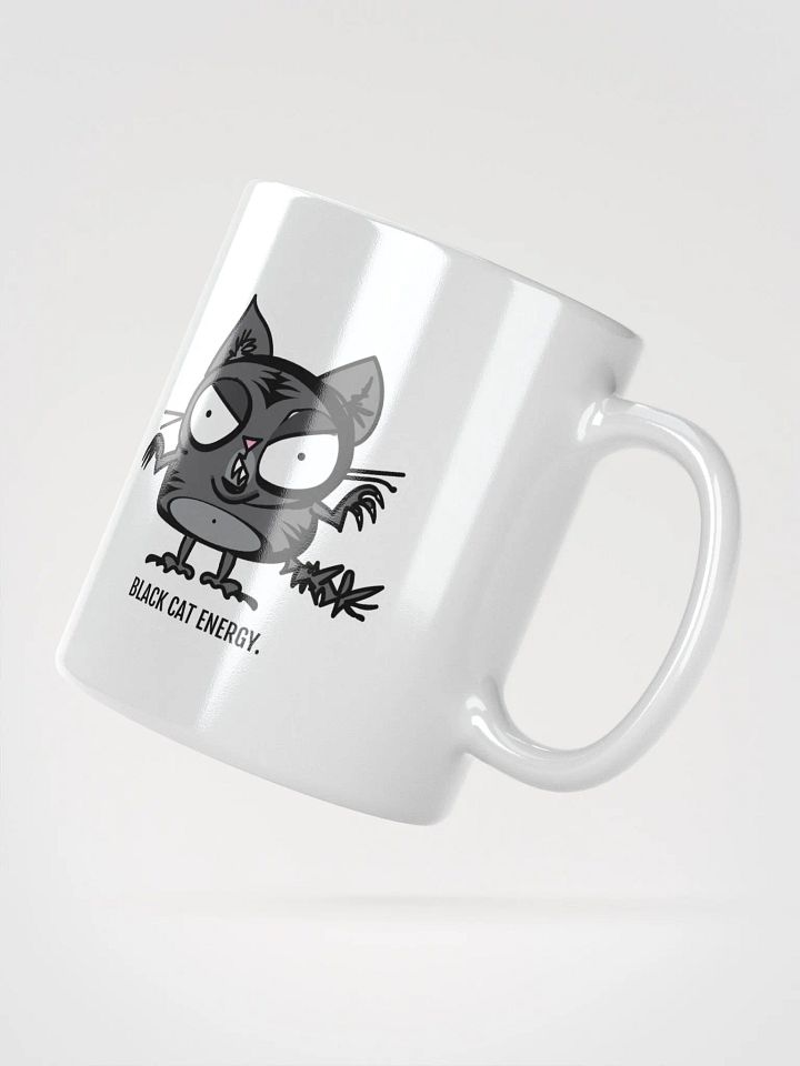 Black Cat Energy Cozy Mug product image (4)