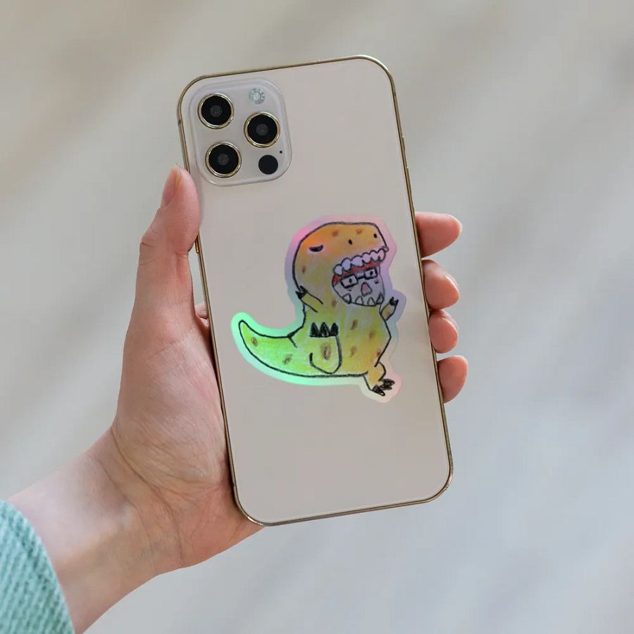 Kotasaurus Holo Sticker product image (6)