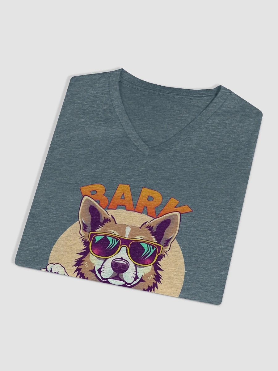 Bark to the Future Dog Sunglasses V-Neck Tee Bella+Canvas (Women's) product image (17)