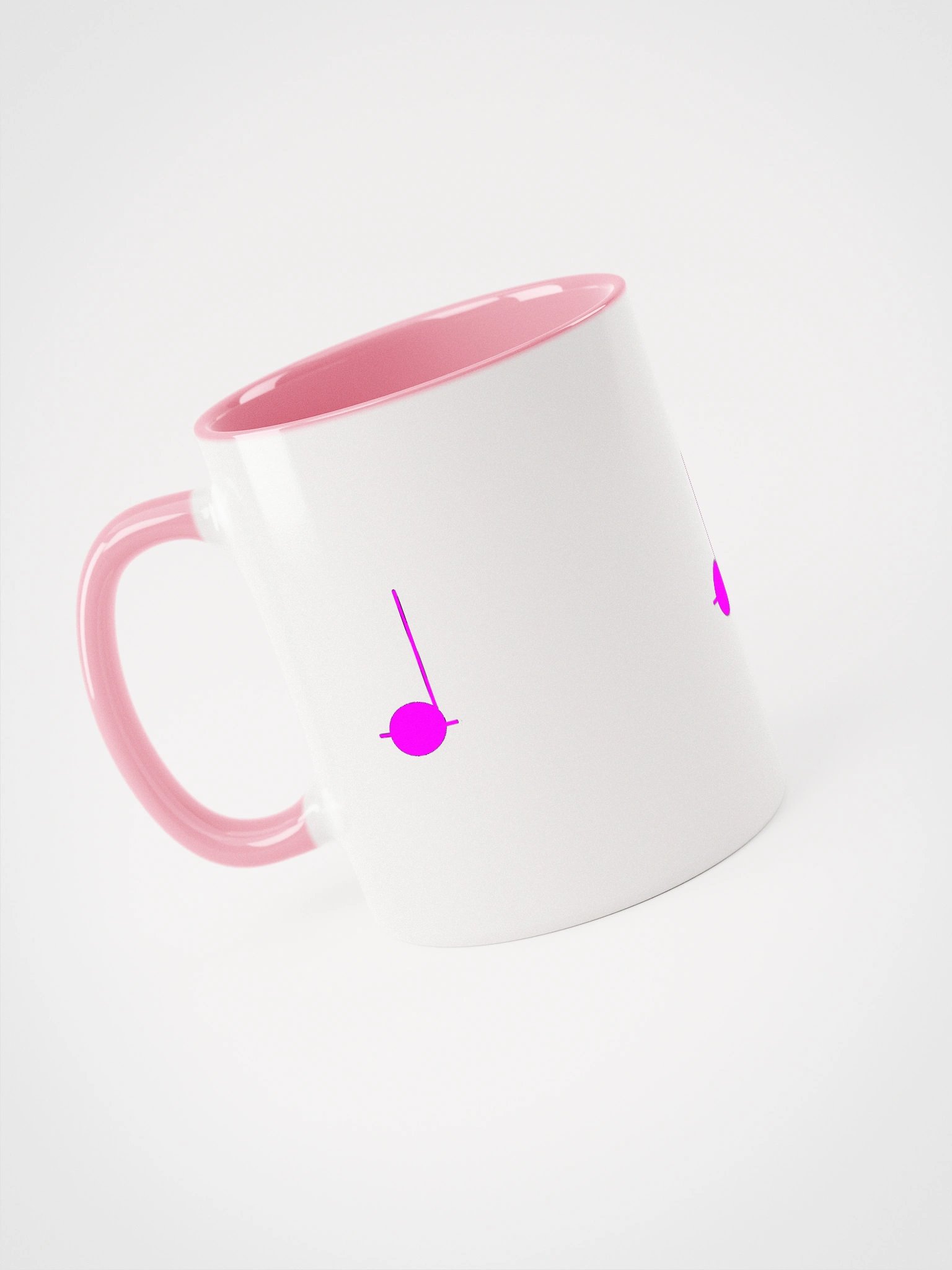 Popcorn Anime Pink Note Ceramic Mug product image (3)