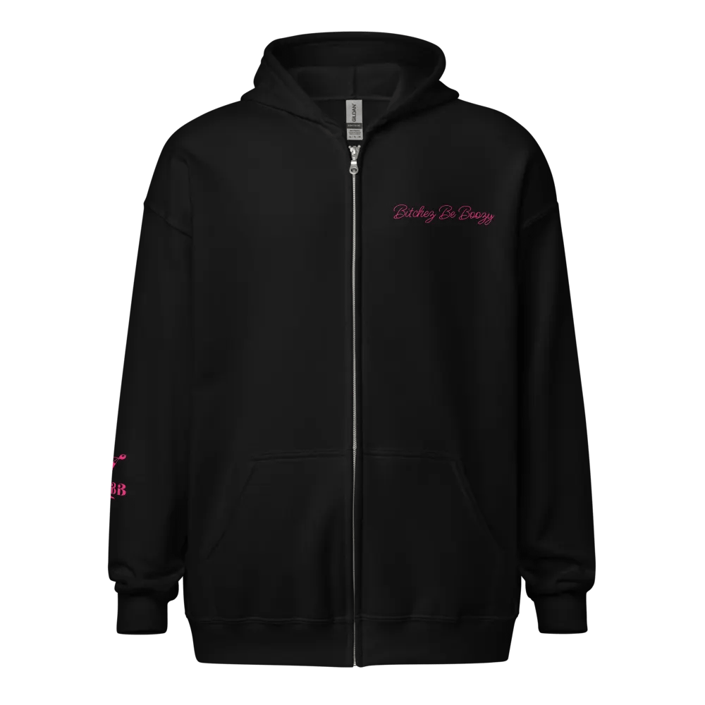 Bitchez Be Boozy Zip Up Hoodie product image (9)