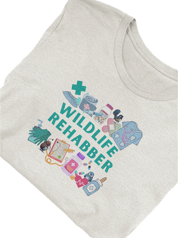 Wildlife Rehabber Tee, Wildlife Lover Gift, Wildlife Rescue T-shirt product image (2)