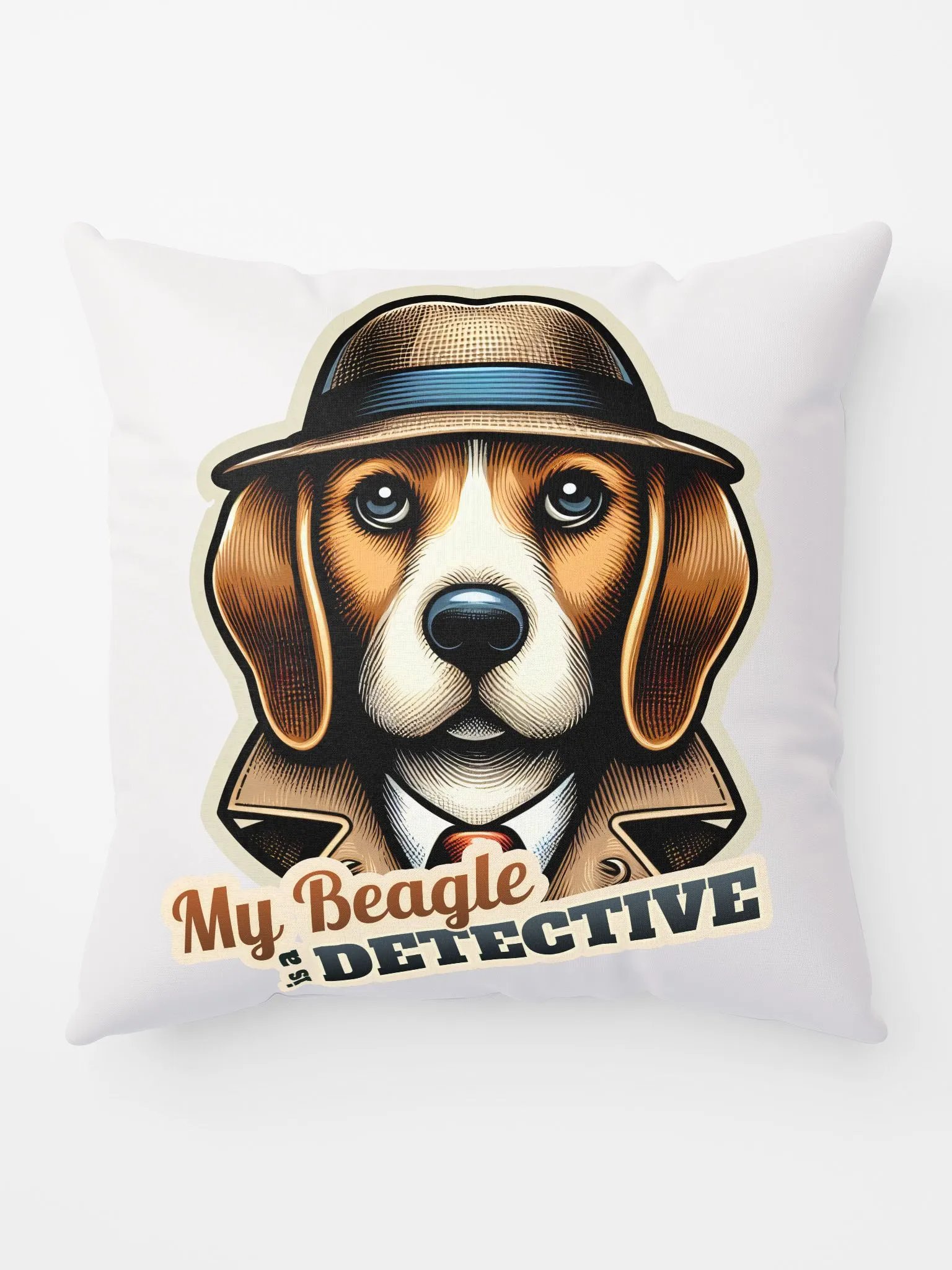 Beagle Detective - Pillow product image (5)