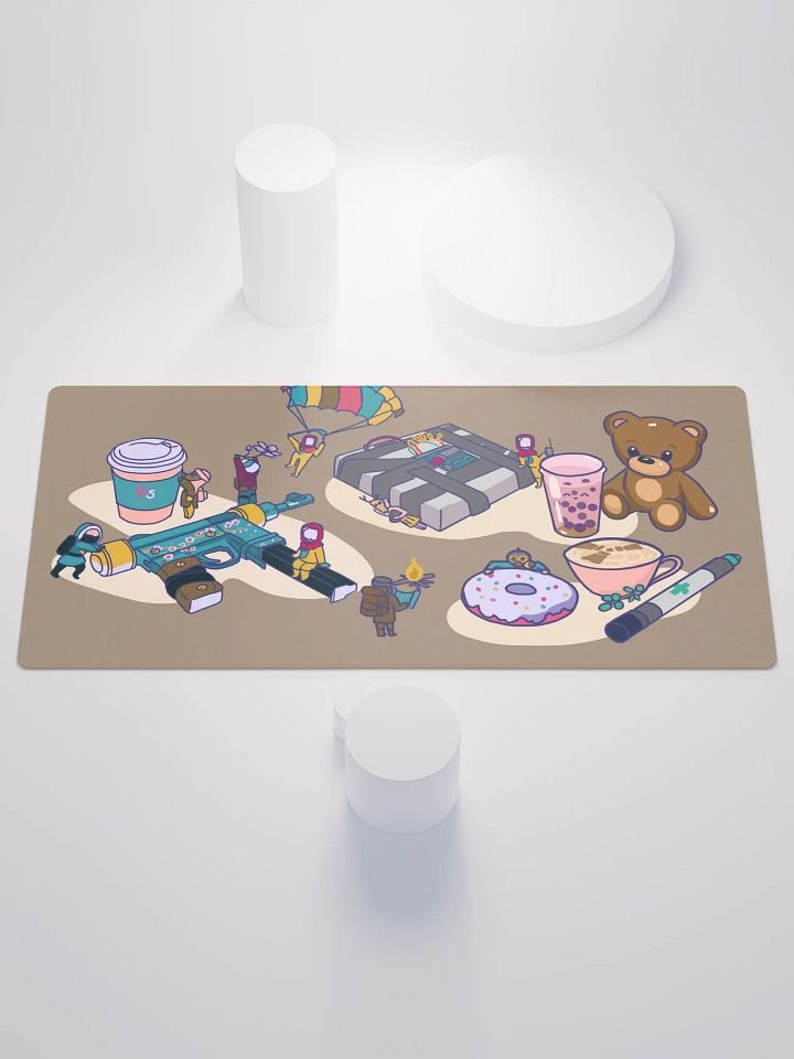 Rust Hazzy Chibi Mouse Pad - Brown product image (1)