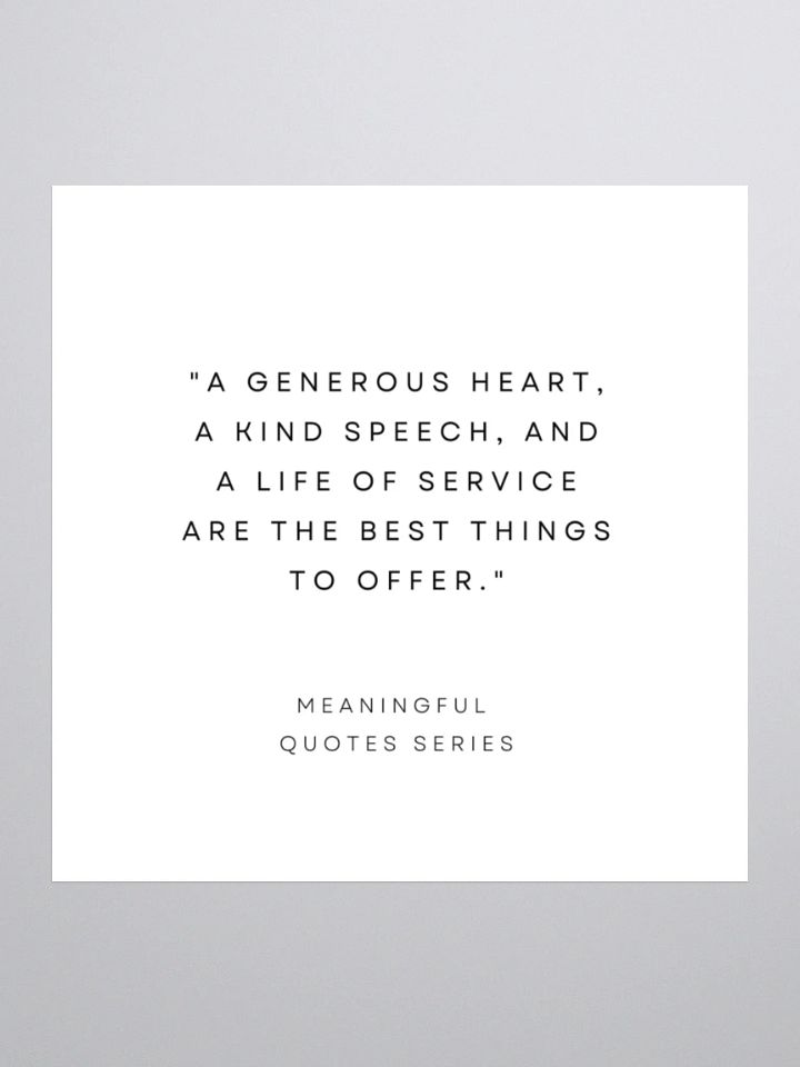 Meaningful Quotes Kiss-Cut Stickers product image (1)