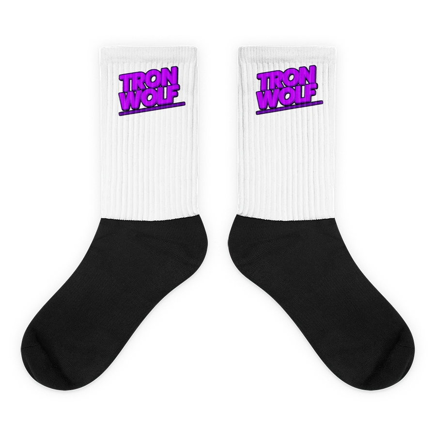 Funky TronWolf Socks! (JUST FOR THE FUNSIES) product image (2)