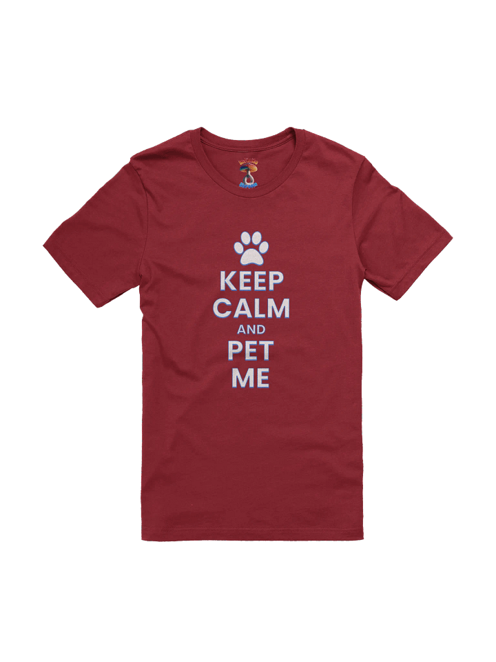 KEEP CALM AND PET ME T-SHIRT product image (1)
