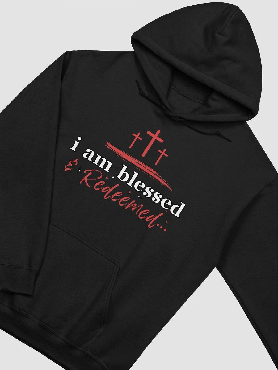 I am Blessed and Redeemed Christian Faith Gildan Hoodie product image (3)