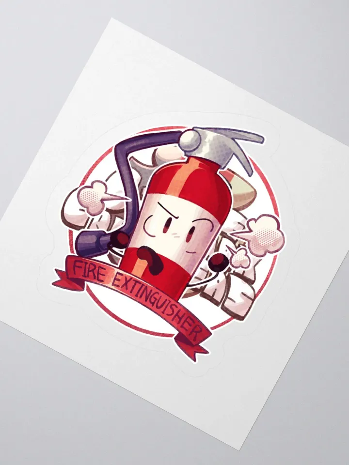 Fire Extinguisher Sticker product image (2)