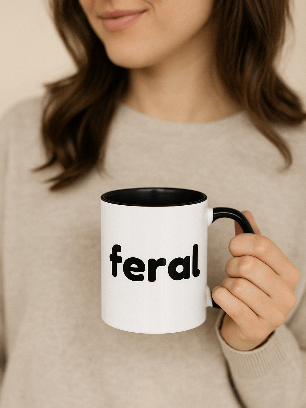 Feral Vibes Mug – Funny Gift for Women, Friends, or Coworkers product image (2)