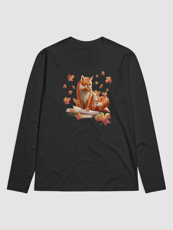Fall Fox Family Mens Long Sleeve T product image (3)