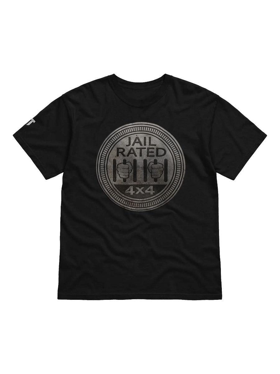 TRAILTRASH® JAIL RATED BADGE TEE product image (1)