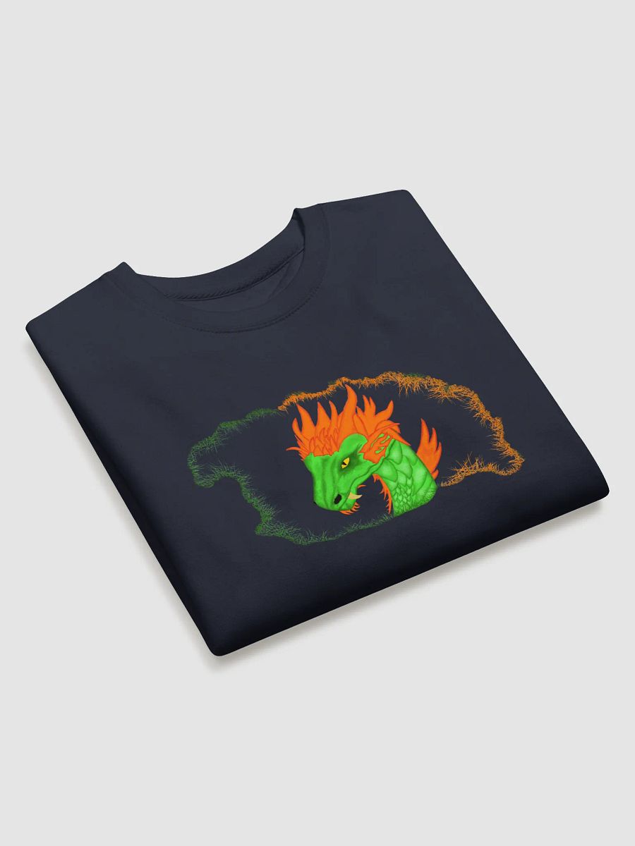 Fiery Dragon Cotton Sweatshirt product image (3)