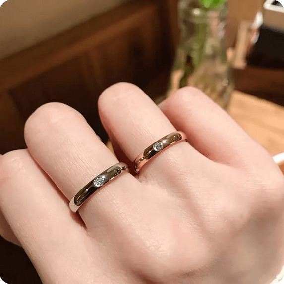 Couples Rings Gift Anime Jujutsu Yuta and Rika; Adjustable Size product image (2)