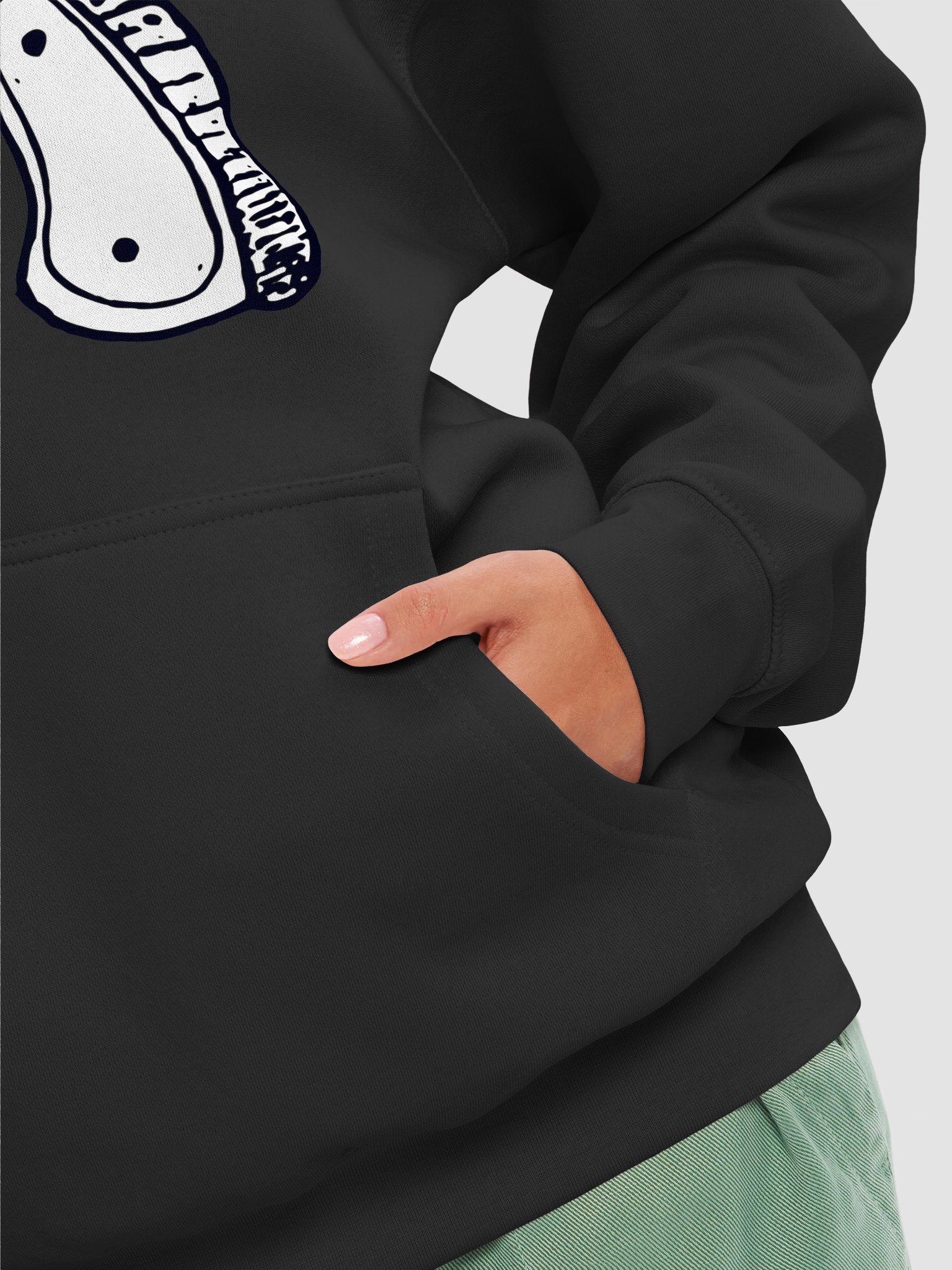 Buddyhead Backwards Gun logo hoodie product image (8)