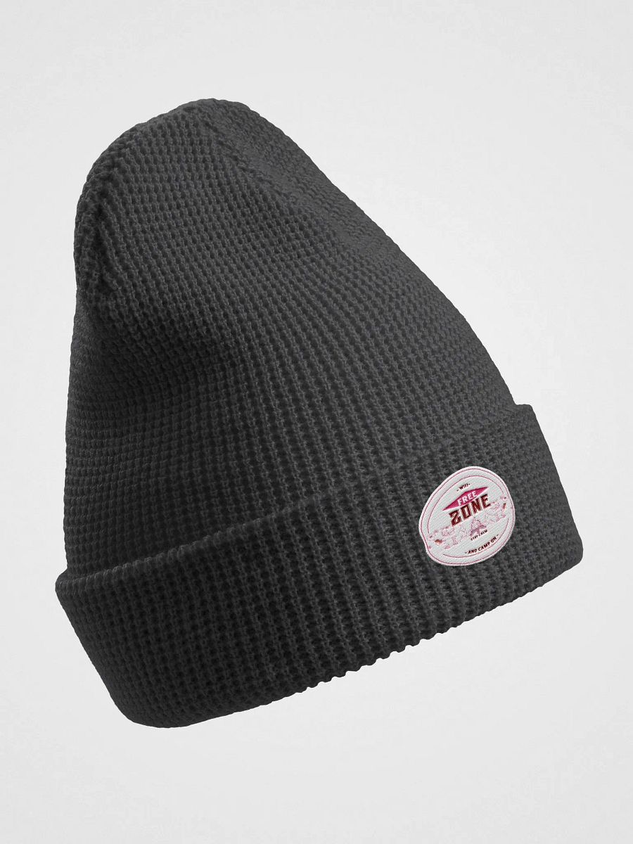 Wi-Fi-Free Zone: Stay Calm and Camp On camping holiday beanie product image (3)