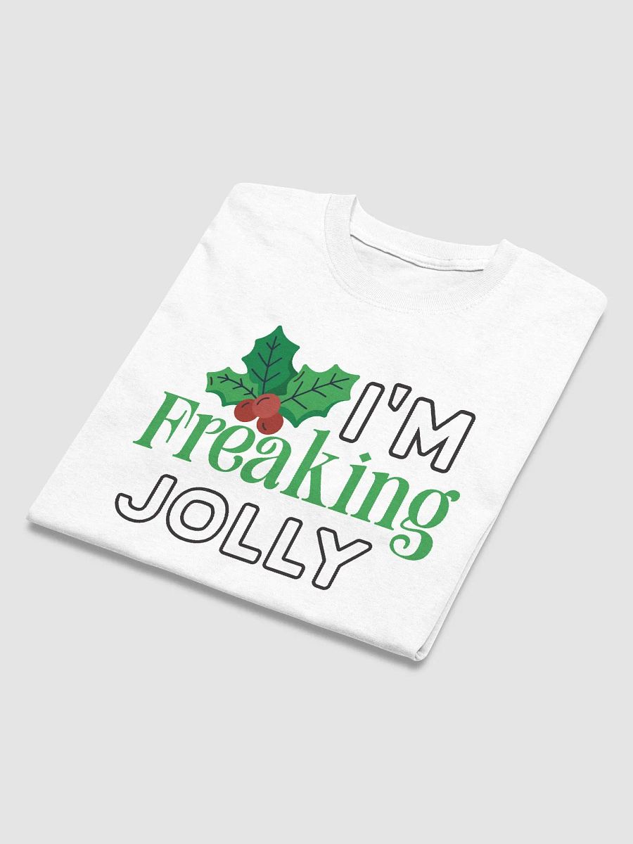 i m freeking Jolly Christmas Festive Tee Shirt Gildan 5000 USA product image (10)