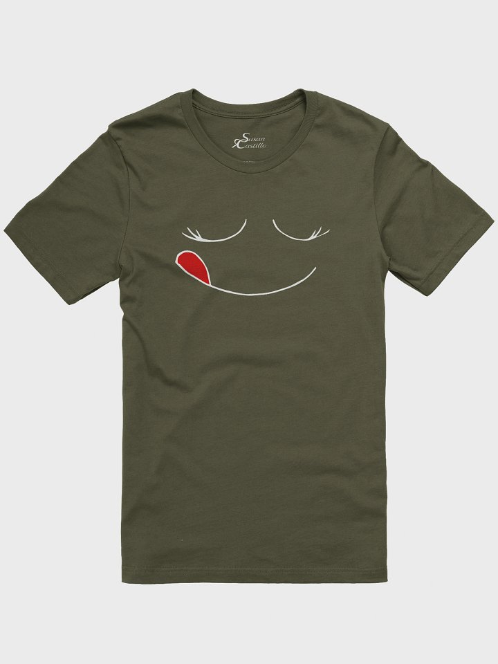 Smiley Face With Closed Eyes Supersoft Graphic Tee product image (1)