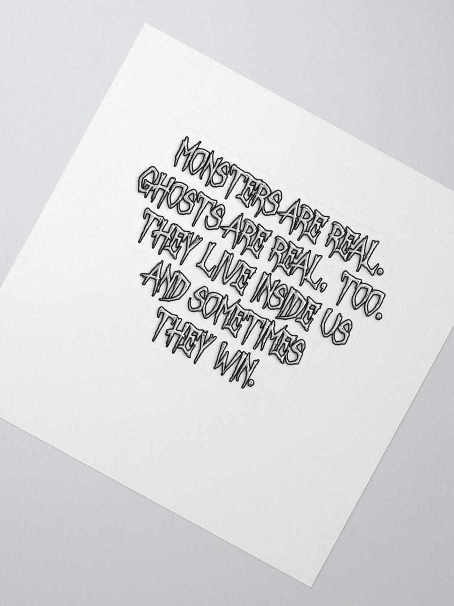 Monsters Are Real Stickers product image (4)