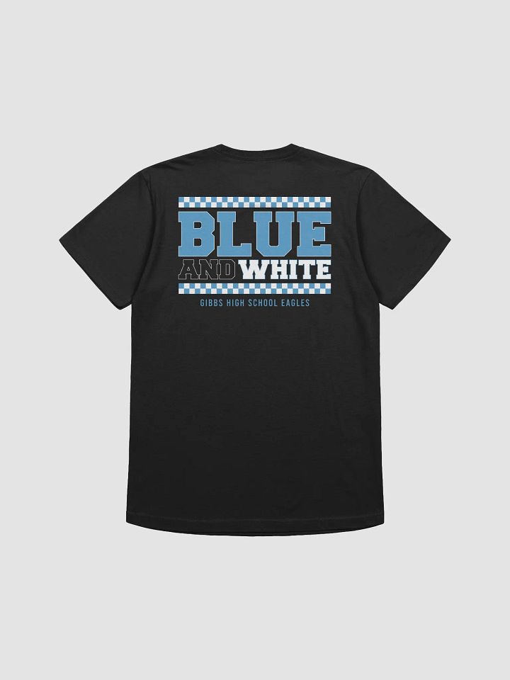 Blue & White Checkered T-Shirt product image (10)
