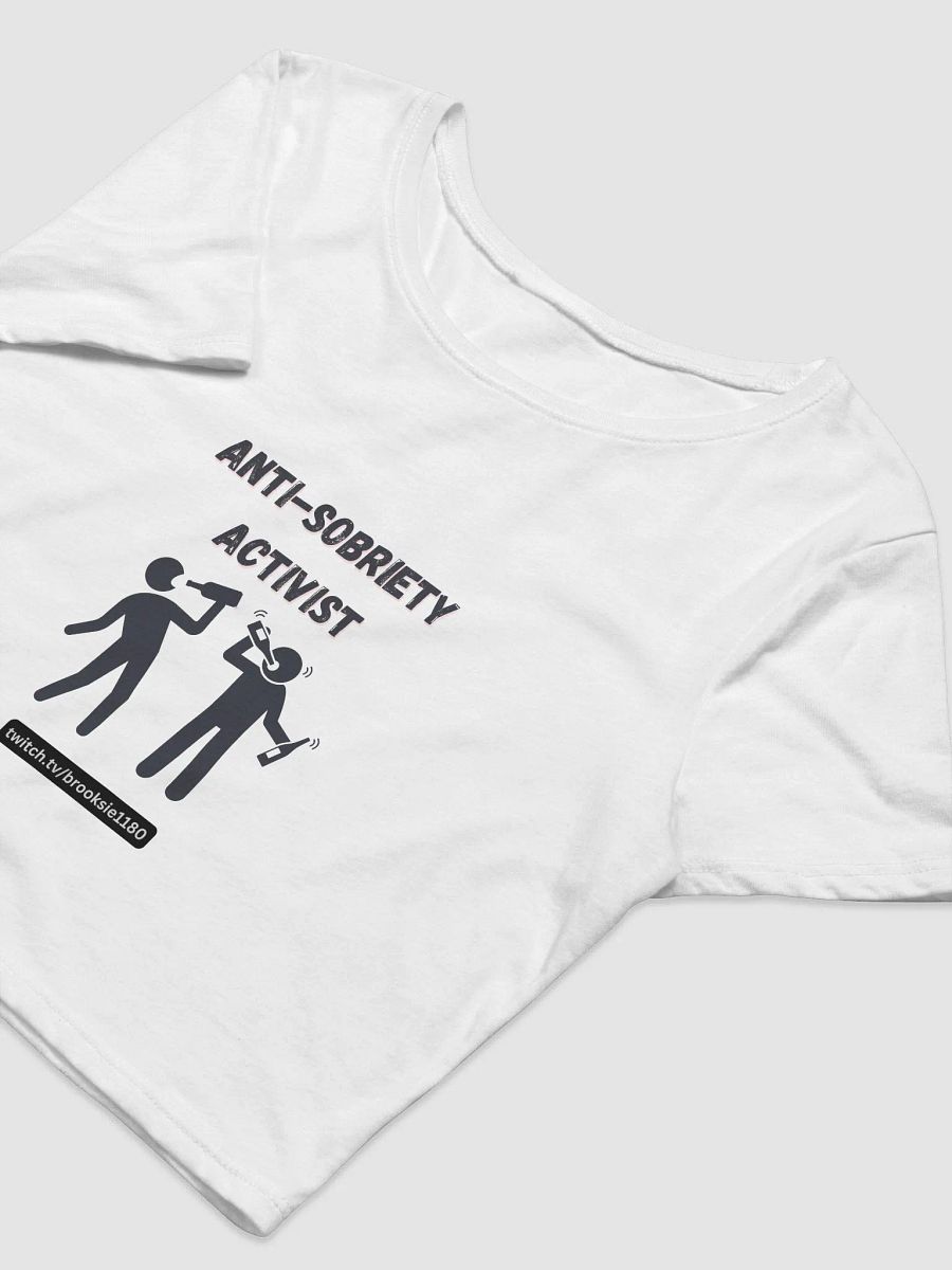 Anti Sobriety Crop Top product image (3)